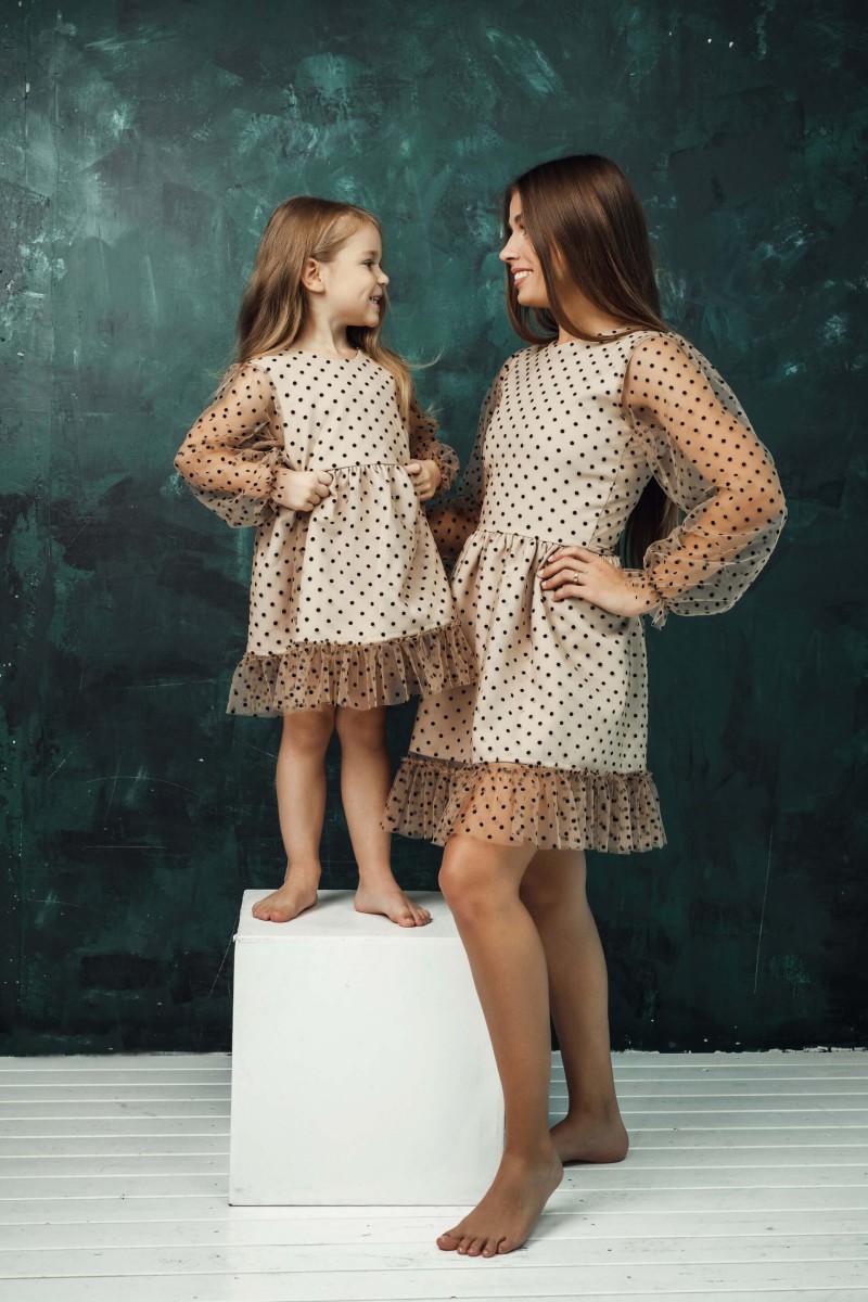 Girl's elegant tulle dress – photo 4