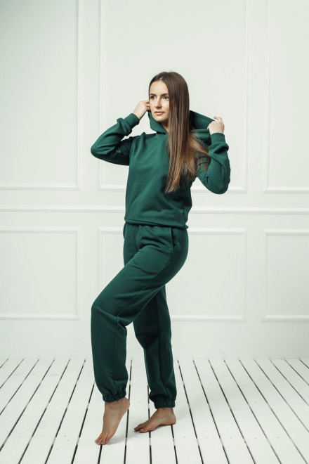 "Dark green" lounge set
