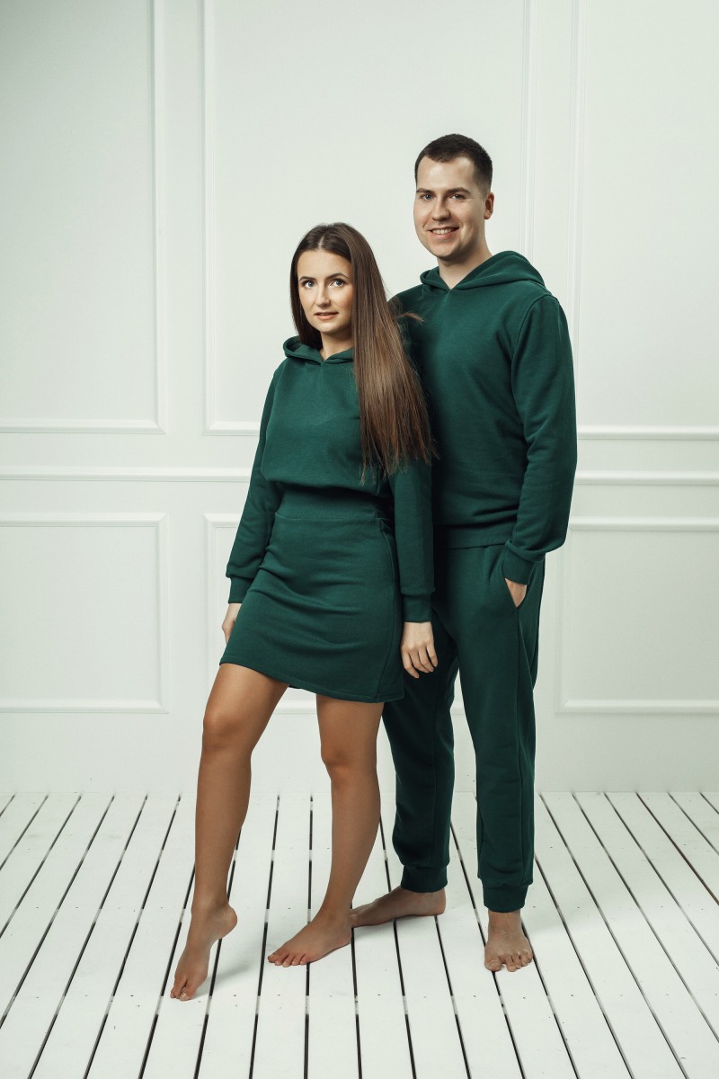 "Green" casual dress – photo 5