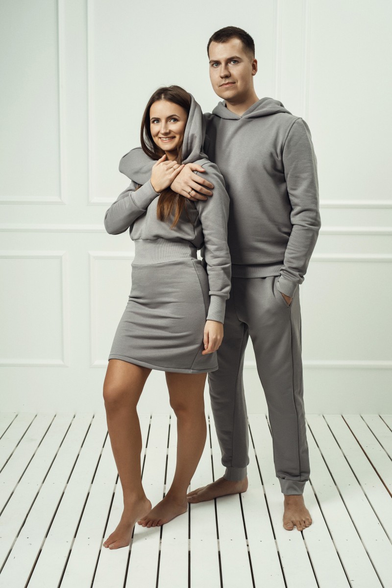 "Grey" casual dress – photo 4