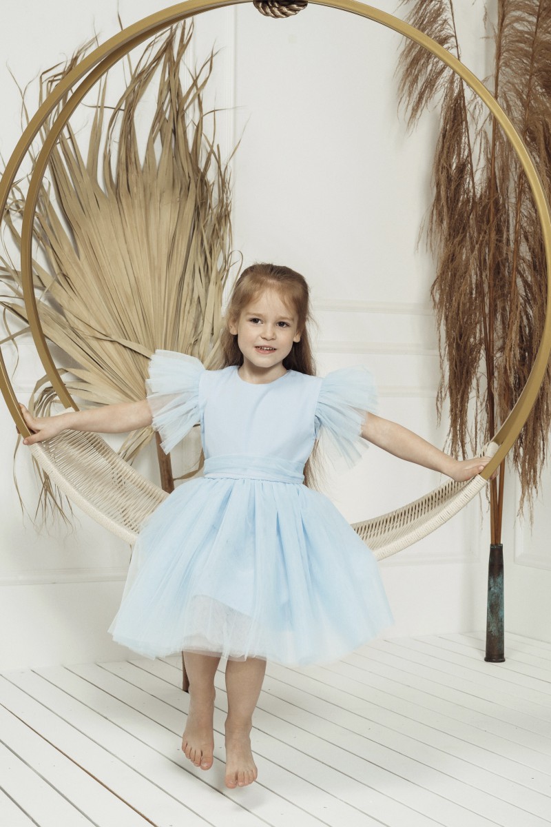 "Mini Shine" girl's tulle dress