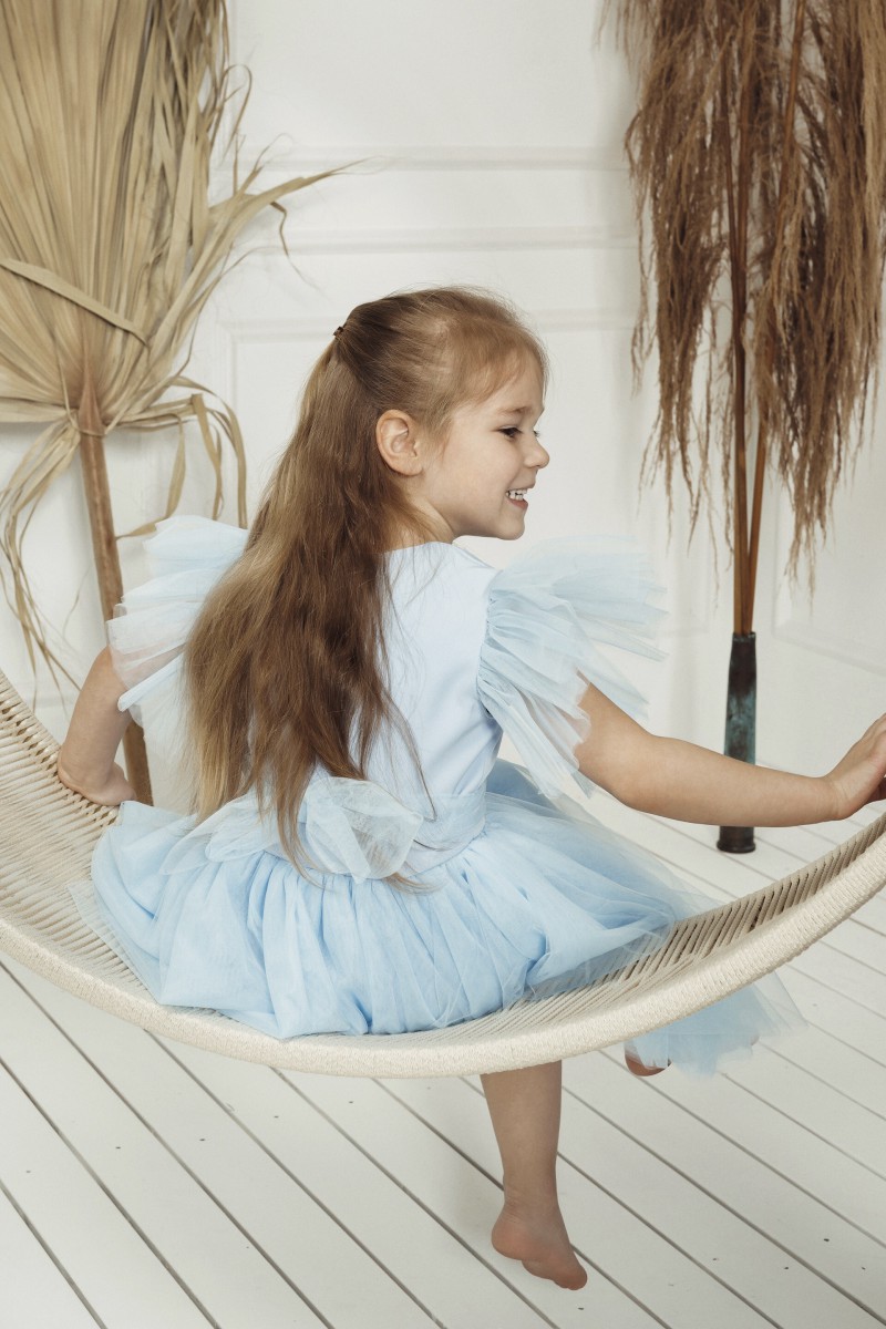 "Mini Shine" girl's tulle dress – photo 2